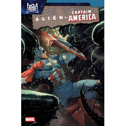 ALIEN VS CAPTAIN AMERICA 1