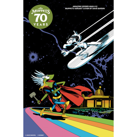 AMAZING SPIDER-MAN 13 DAVE BARDIN MUPPETS VAR