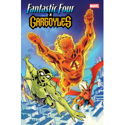 FANTASTIC FOUR GARGOYLES 1 LUCIANO VECCHIO FOIL VAR NET 