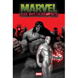 MARVEL BLACK WHITE BLOOD AND GUTS 1