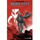 STAR WARS BOBA FETT - BLACK WHITE RED 2 SKAN VAR