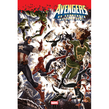 AVENGERS NO SURRENDER NO ROAD HOME HC OMNIBUS MARK BROOKS
