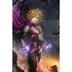 JUSTICE LEAGUE THE OMEGA ACT SPECIAL 1 ONE SHOT CVR B KYUYONG EOM CARD STOCK VAR DC K O 