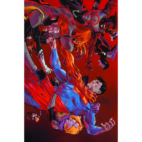JUSTICE LEAGUE THE OMEGA ACT SPECIAL 1 ONE SHOT CVR C FERNANDO BLANCO CARD STOCK VAR DC K O 