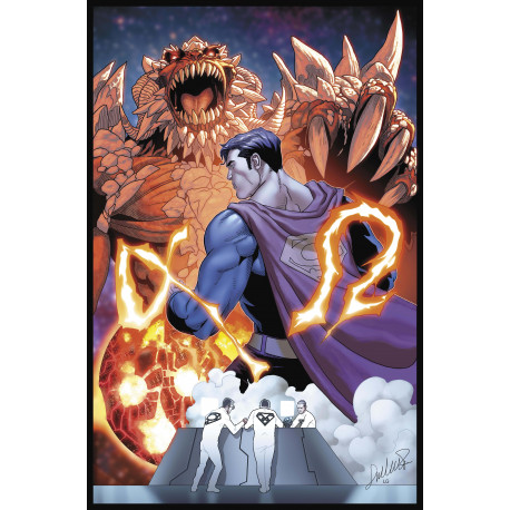 JUSTICE LEAGUE THE OMEGA ACT SPECIAL 1 ONE SHOT CVR D SALVADOR LARROCA CARD STOCK VAR DC K O 