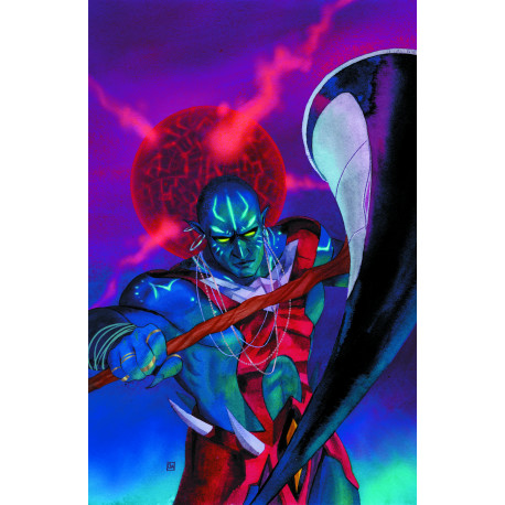 JUSTICE LEAGUE UNLIMITED 12 CVR E KEVIN WADA CARD STOCK VAR DC K O 