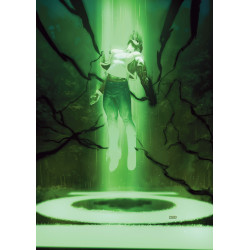 ABSOLUTE GREEN LANTERN 7 CVR B TAURIN CLARKE CARD STOCK VAR