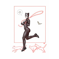 CATWOMAN 80 CVR B FRANK CHO CARD STOCK VAR