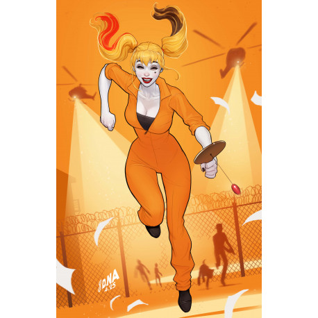 HARLEY QUINN 55 CVR B DAVID NAKAYAMA CARD STOCK VAR
