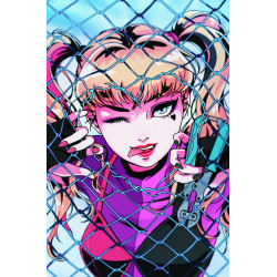 HARLEY QUINN 55 CVR D JESSICA LUNA CARD STOCK VAR