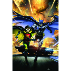 BATMAN AND ROBIN 26 CVR C CLAYTON CRAIN CARD STOCK VAR