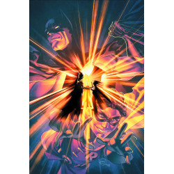 BATMAN ROBIN YEAR ONE 12 OF 12 CVR B JAMAL CAMPBELL CARD STOCK VAR