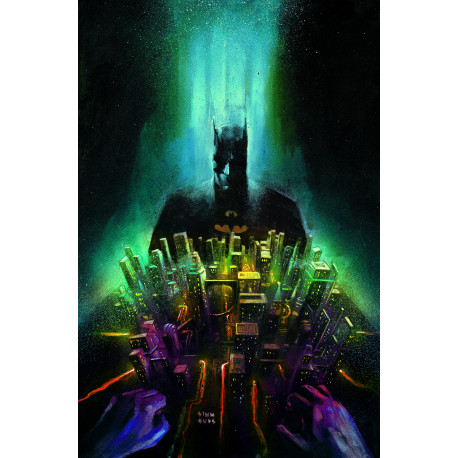 BATMAN DARK PATTERNS 11 OF 12 CVR B MARTIN SIMMONDS CARD STOCK VAR