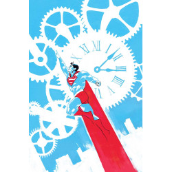 SUPERMAN RED BLUE 2025 SPECIAL 1 ONE SHOT CVR B MICHAEL WALSH CARD STOCK VAR