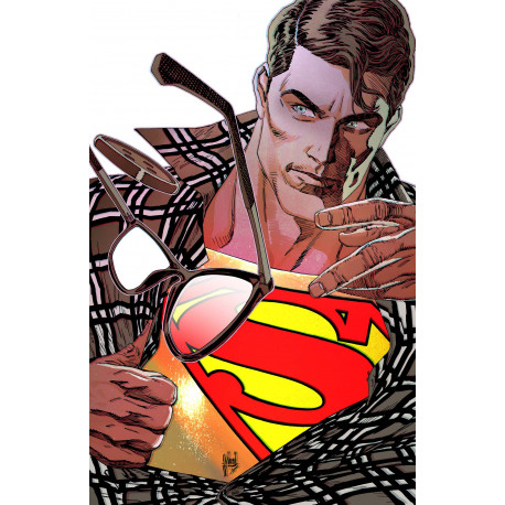 SUPERMAN UNLIMITED 6 CVR C GUILLEM MARCH CARD STOCK VAR