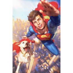 SUPERMAN UNLIMITED 6 CVR D TIAGO DA SILVA CARD STOCK VAR