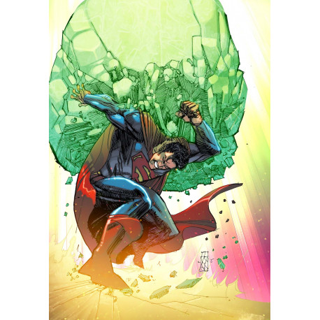 SUPERMAN UNLIMITED 6 CVR E DENYS COWAN CARD STOCK VAR