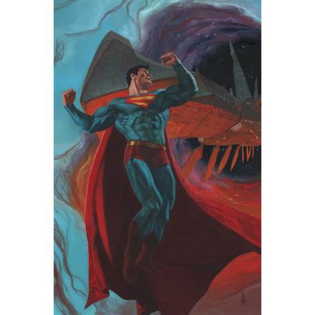 ADVENTURES OF SUPERMAN BOOK OF EL 2 OF 12 CVR B RICCARDO FEDERICI CARD STOCK VAR