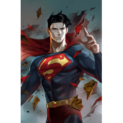 ADVENTURES OF SUPERMAN BOOK OF EL 2 OF 12 CVR C LESLEY LEIRIX LI CARD STOCK VAR