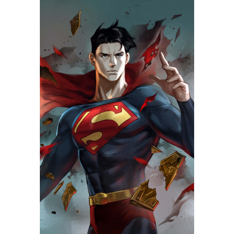 ADVENTURES OF SUPERMAN BOOK OF EL 2 OF 12 CVR C LESLEY LEIRIX LI CARD STOCK VAR