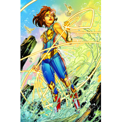 TRINITY DAUGHTER OF WONDER WOMAN 5 OF 6 CVR B JONBOY MEYERS CARD STOCK VAR