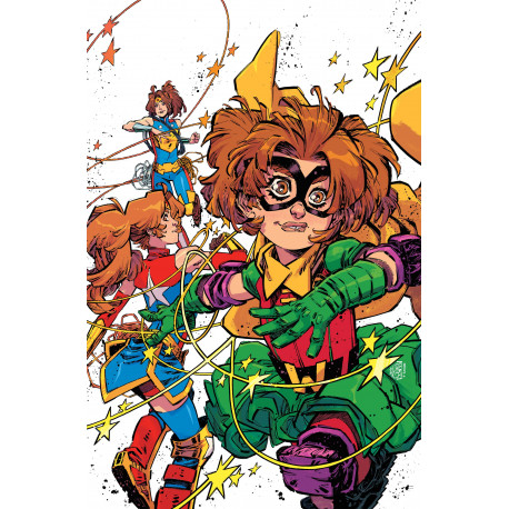 TRINITY DAUGHTER OF WONDER WOMAN 5 OF 6 CVR D JORGE CORONA CARD STOCK VAR