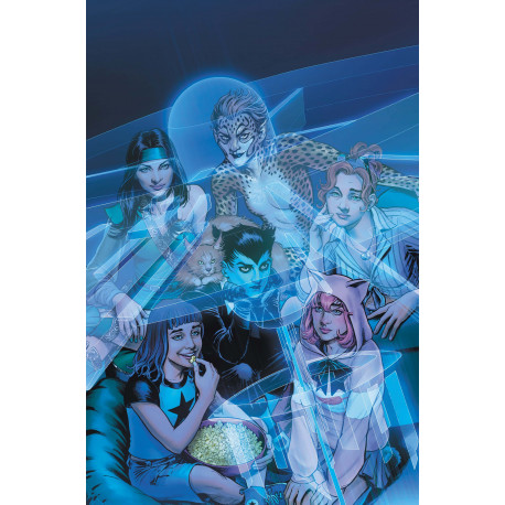 CHEETAH AND CHESHIRE ROB THE JUSTICE LEAGUE 3 OF 6 CVR A NICOLA SCOTT
