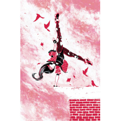 JUSTICE LEAGUE RED 3 OF 6 CVR B JUAN FERREYRA CARD STOCK VAR