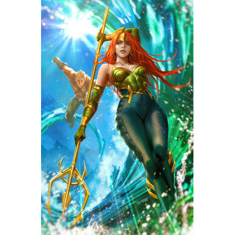 AQUAMAN 10 CVR C DERRICK CHEW CARD STOCK VAR