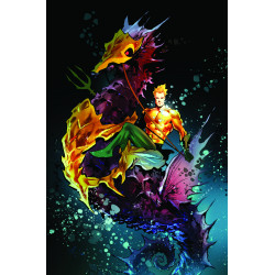 AQUAMAN 10 CVR D MARCIO TAKARA CARD STOCK VAR