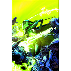 GREEN LANTERN DARK 7 OF 7 CVR B MIKEL JANIN CARD STOCK VAR