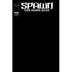 SPAWN THE DARK AGES 1 OF 6 CVR B BLANK SKETCH VAR