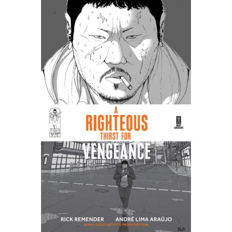RIGHTEOUS THIRST FOR VENGEANCE GIANT SIZED ARTISTS PROOF EDITION 1 MR 