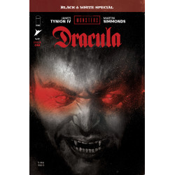 UNIVERSAL MONSTERS DRACULA BLACK WHITE SPECIAL 1 OF 2 CVR A MARTIN SIMMONDS MR 