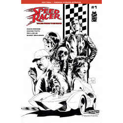 SPEED RACER TALES FROM THE ROAD 1 OF 8 CVR D 10 COPY JOE QUESADA AND MARK IRWIN UNLOCK VAR