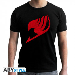 FAIRY TAIL TSHIRT EMBLEME MC BLACK TAILLE S