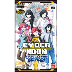 BT 22 BOOSTER DIGIMON CARD GAME CYBER EDEN TCG