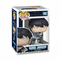 SUNG JINWOO SOLO LEVELING FIGURINE POP ANIMATION EN VINYLE 9 CM