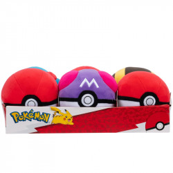 BALL POKEMON PELUCHE POKEBALL 12 CM