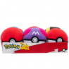 BALL POKEMON PELUCHE POKEBALL 12 CM