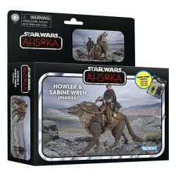 HOWLER ET SABINE WREN STAR WARS AHSOKA VINTAGE COLLECTION PACK 2 FIGURINES