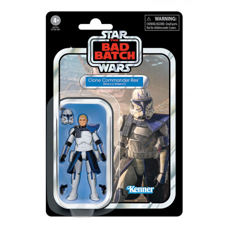 CLONE COMMANDER REX BRACCA MISSION STAR WARS THE BAD BATCH VINTAGE COLLECTION FIGURINE 10 CM