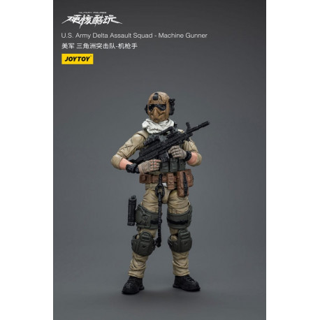 HARDCORE COLDPLAY US ARMY DELTA ASSAULT SQUAD MACHINE GUNNER 11 CM