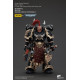 WARHAMMER 40K CHAOS SPACE MARINES BLACK LEGION CHOSEN WITH PLASMA PISTOL AND POWER AXE 20 CM