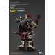 WARHAMMER 40K CHAOS SPACE MARINES BLACK LEGION CHOSEN WITH PLASMA PISTOL AND POWER AXE 20 CM