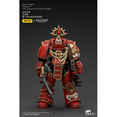 WARHAMMER HORUS HERESY BLOOD ANGELS FIRST CAPTAIN RALDORON 13 CM