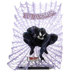 SPIDER MAN BLACK SUIT CHASE MARVEL COLLECTION SPIDER MAN 1 STATUETTE PVC 1 6 SCALE 25 CM