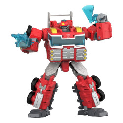 TRANSFORMERS AGE OF THE PRIMES VOYAGER CLASS FIGURINE RESCUE BOT HEATWAVE 18 CM