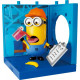 MINIONS FIGURE PLASTIC MODEL KIT BLOKEES SERIES 1 KEVIN THE JELLY TASTER