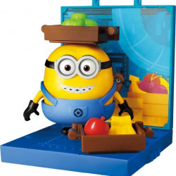 MINIONS FIGURE PLASTIC MODEL KIT BLOKEES SERIES 01 OTTO THE FRUIT HANDLER